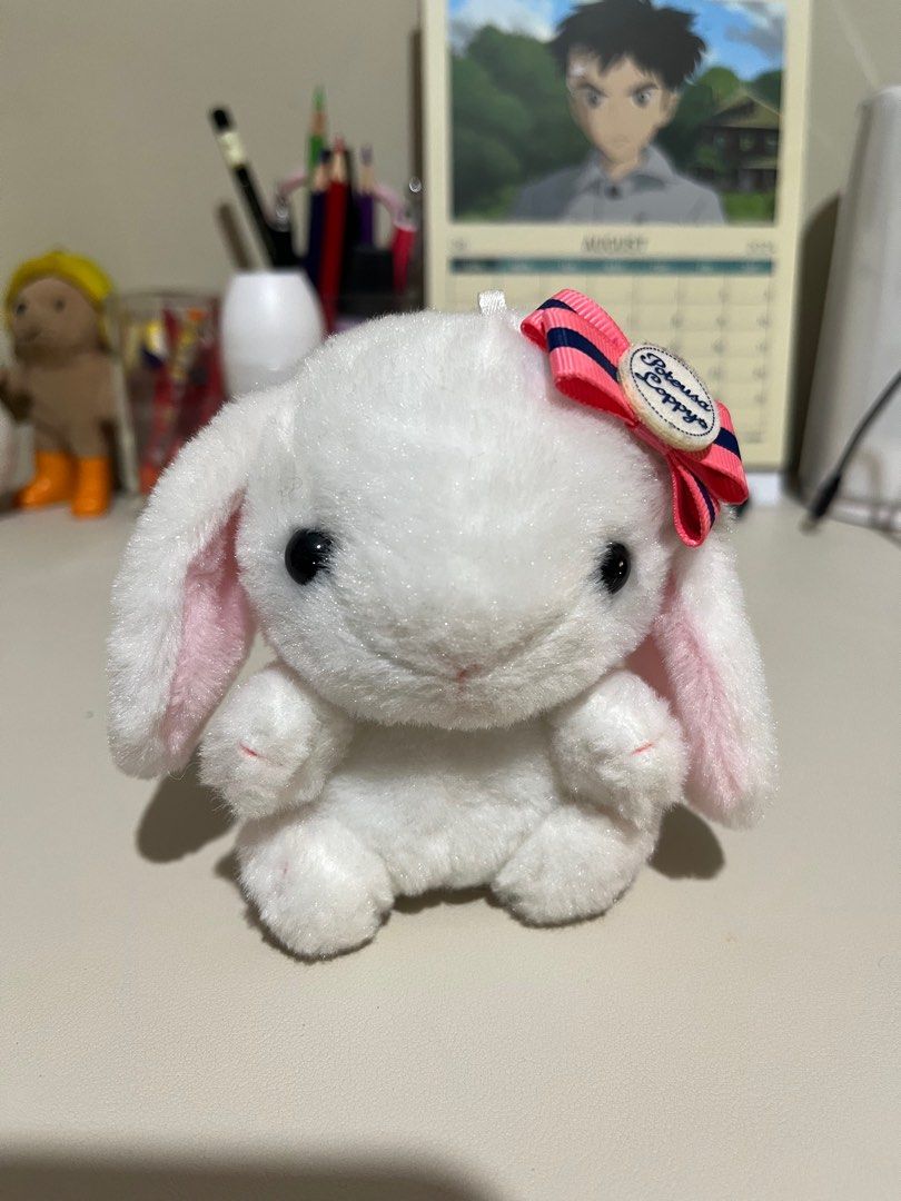 Amuse rabbit plushie small) (Category: Plushies & Soft Toys) located in Quezon City. Submitted by trishiaa21 (Listing ID 1319342561, Image 1). Description: -like new -small size.