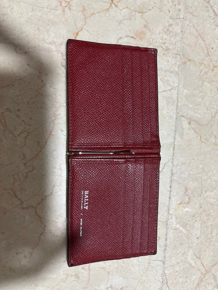 Bally money clip wallet outlet
