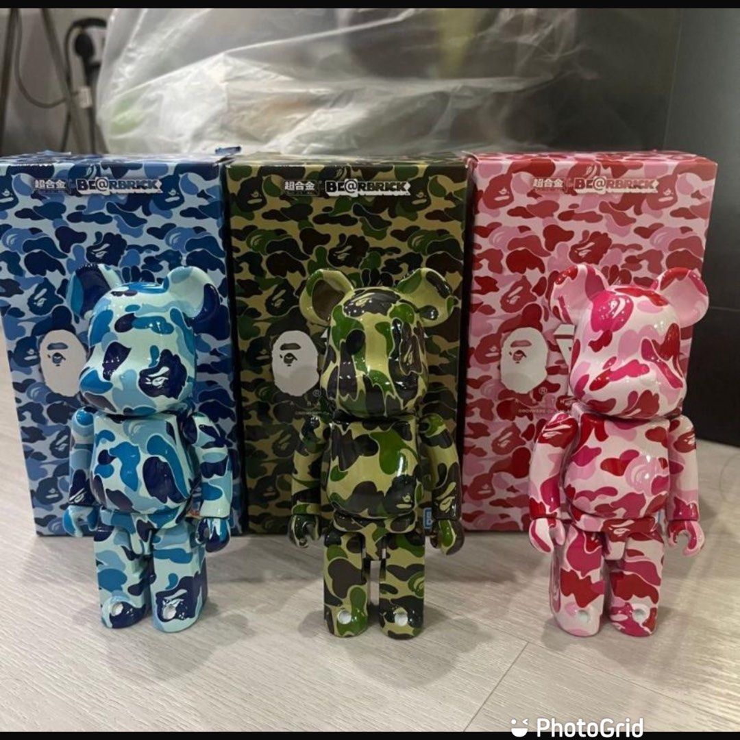 Bearbrick 200% Bape abc version camo be@rbrick Medicom Medicomtoy