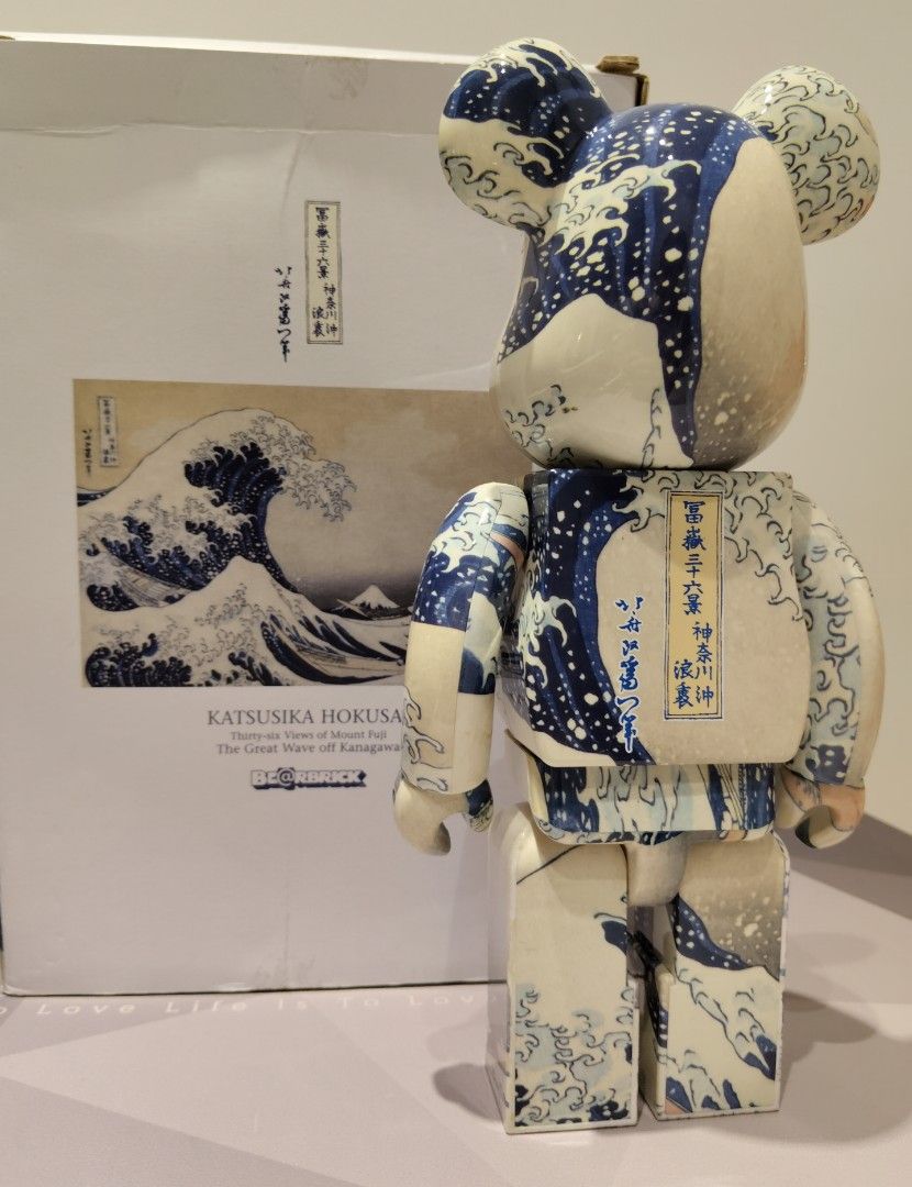 ベアブリック 神奈川沖裏 400% （全新現貨Bearbrick 100% 400