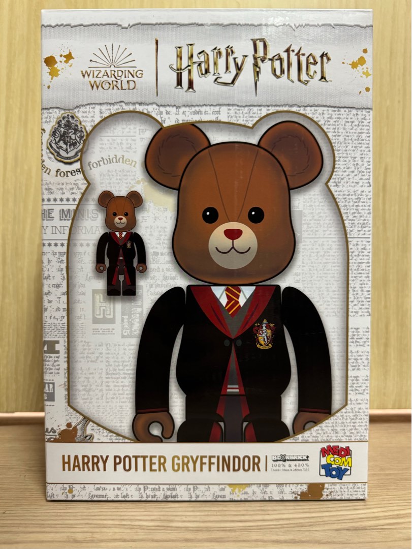 アメコミ BE@RBRICK Harry Potter Gryffindor 全新現貨BE@RBRICK Harry Potter Gryffindor 100％ & 400