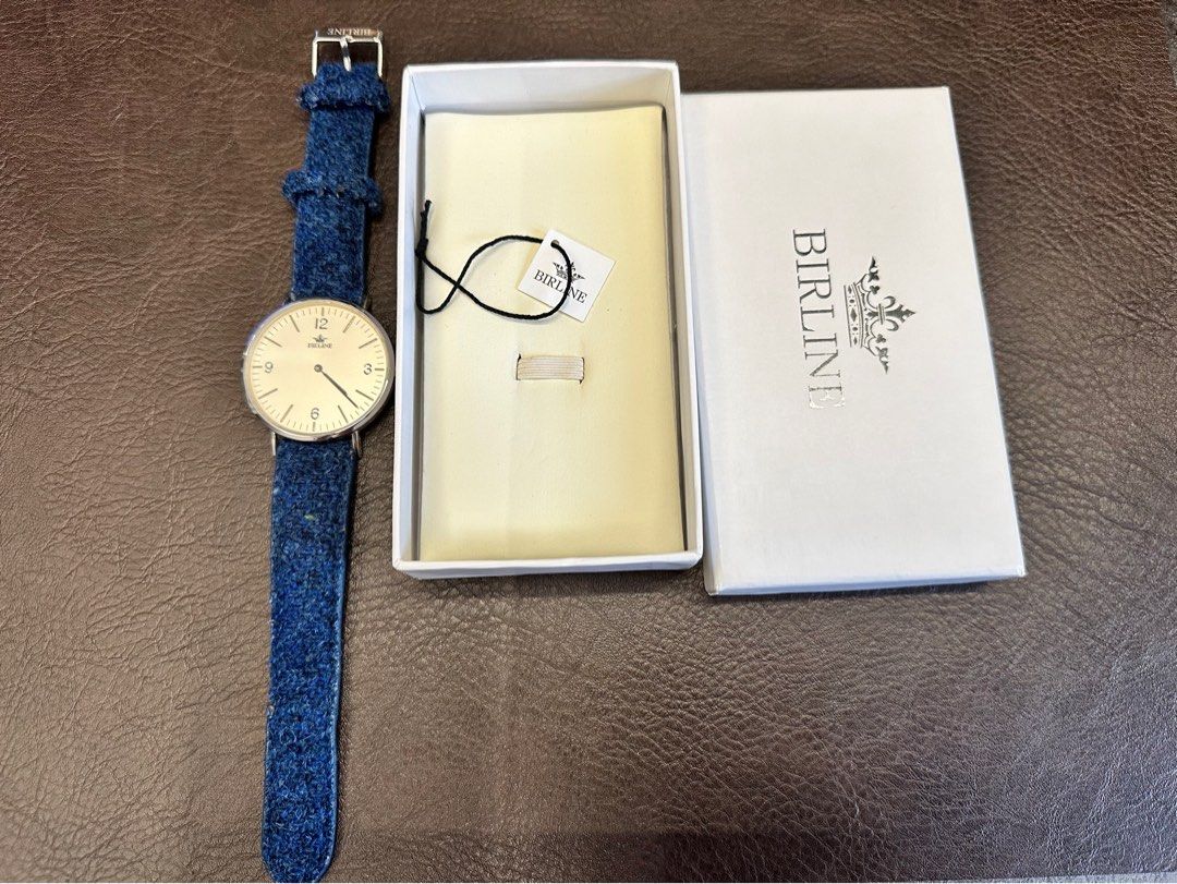 Birline Watch Harris Tweed Strap