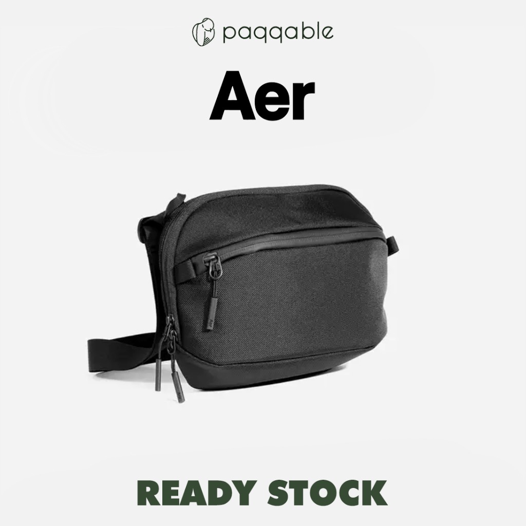 BNWT Black Aer Day Sling 3 Max Sling Shoulder Bag EDC Work Everyday Carry Urban City Travel Men s Fashion Bags Sling Bags on Carousell