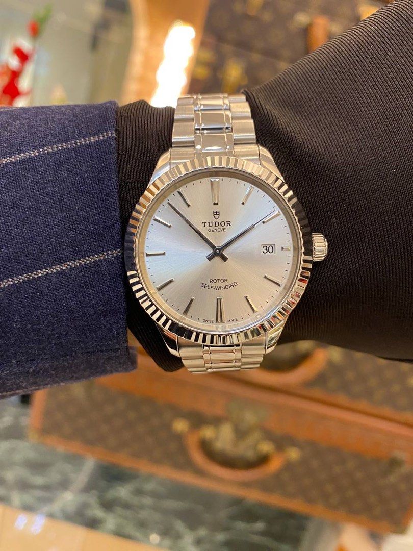 BRAND NEW 2022 TUDOR STYLE REF 12510 SILVER DIAL 38MM AUTOMATIC WATCH FULL SET