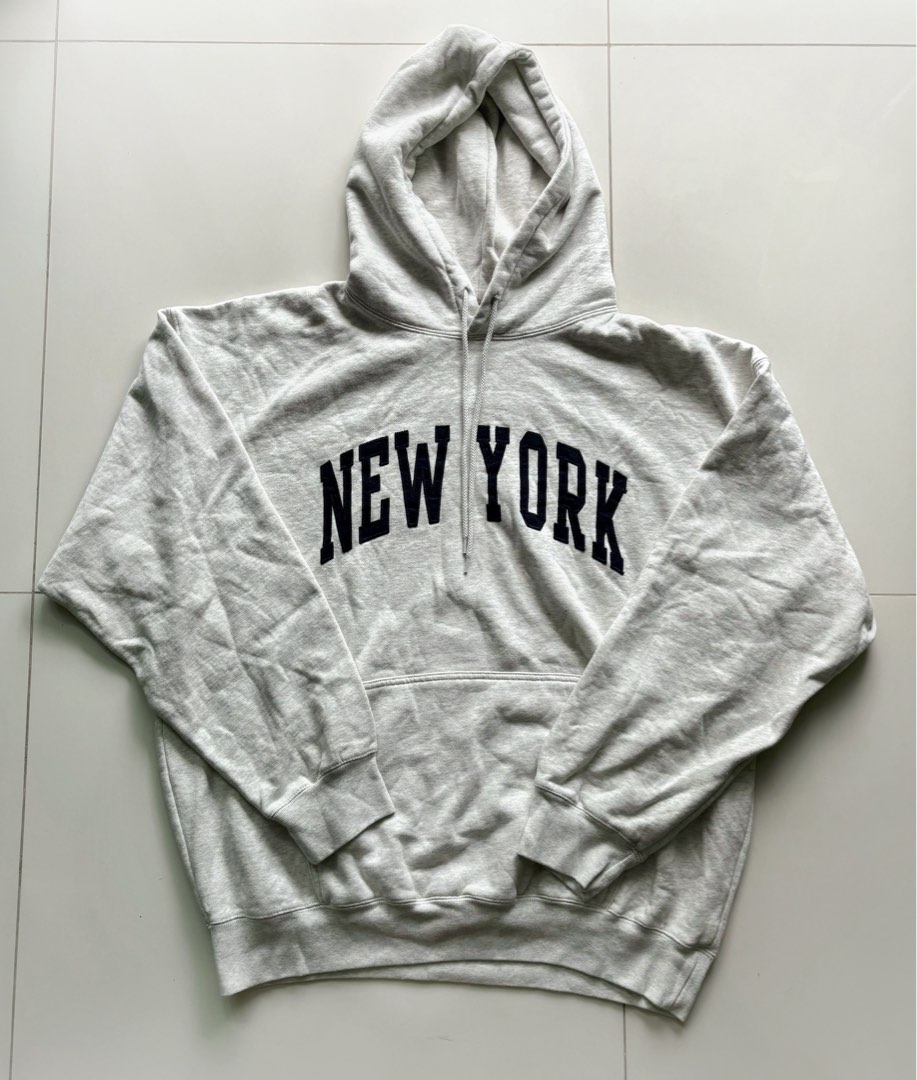 Brandy melville new york colorblock hoodie on sale
