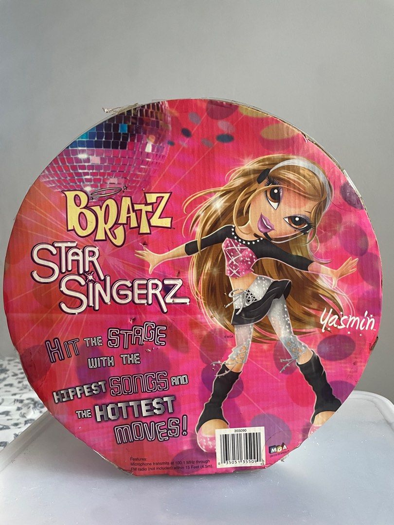 Bratz Star Singers Yasmin (Category: Kids Toys) located in Quezon City. Submitted by ncali (Listing ID 1319440801, Image 2). Description: Bratz Star Singers Yasmin — Never removed from box payment through gcash or bank transfer shipping shouldered by buyer through gogoxpress, lbc, j&t, lalamove open for meetup at sm fairview.