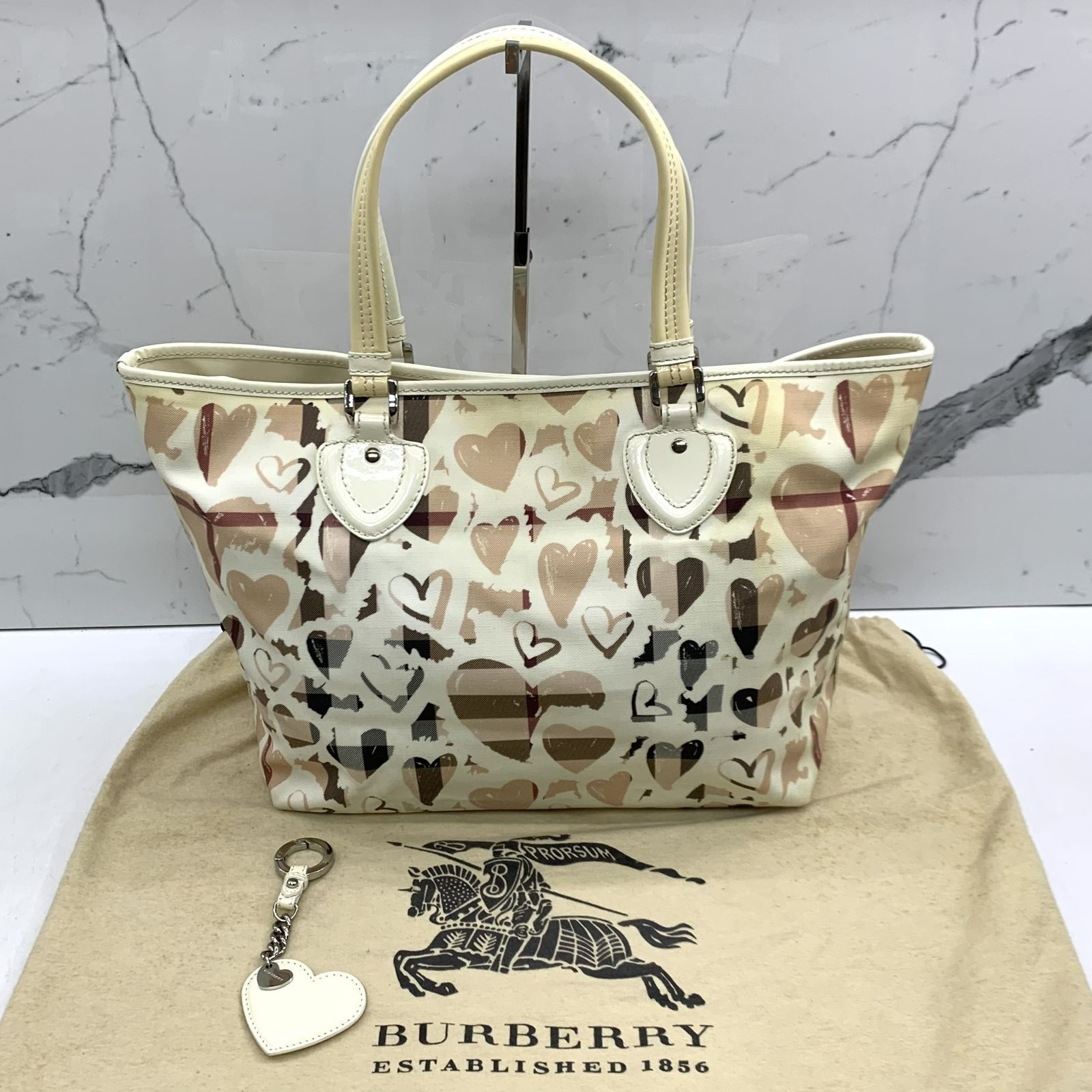 Burberry pvc bag top