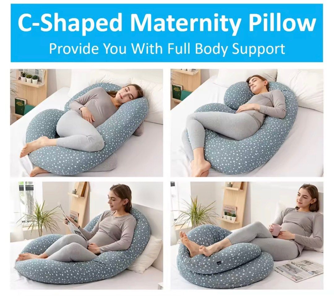 How to use c shaped maternity pillow discount