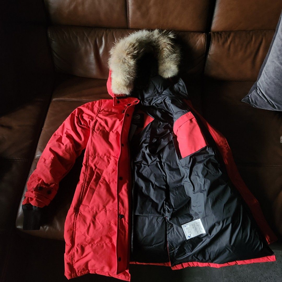 Canada Goose Parka Couple Pair Jacket Brand New with Tags Red Female XS Male Sold