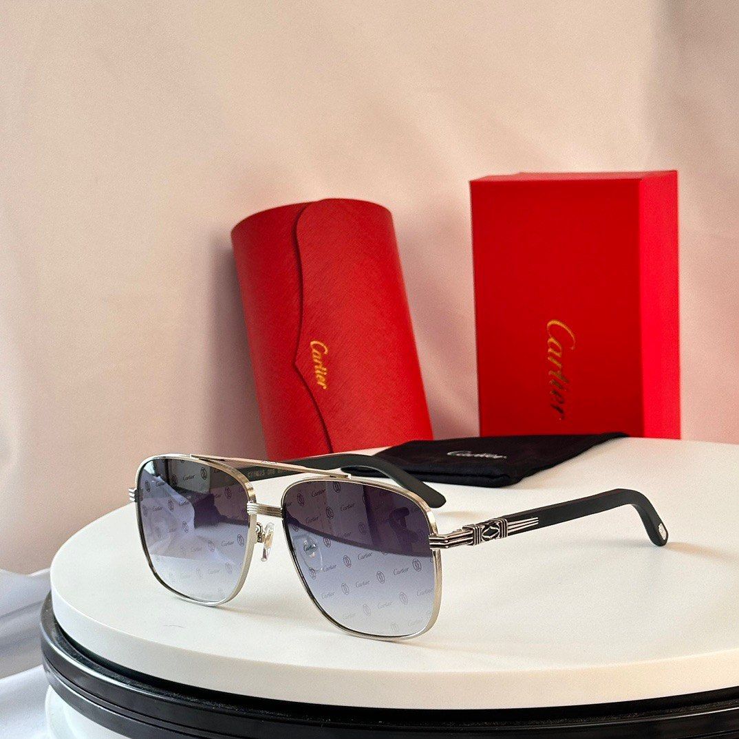Cartier Sunglasses For Unisex Model CT1162S Authentic Colour Available 002