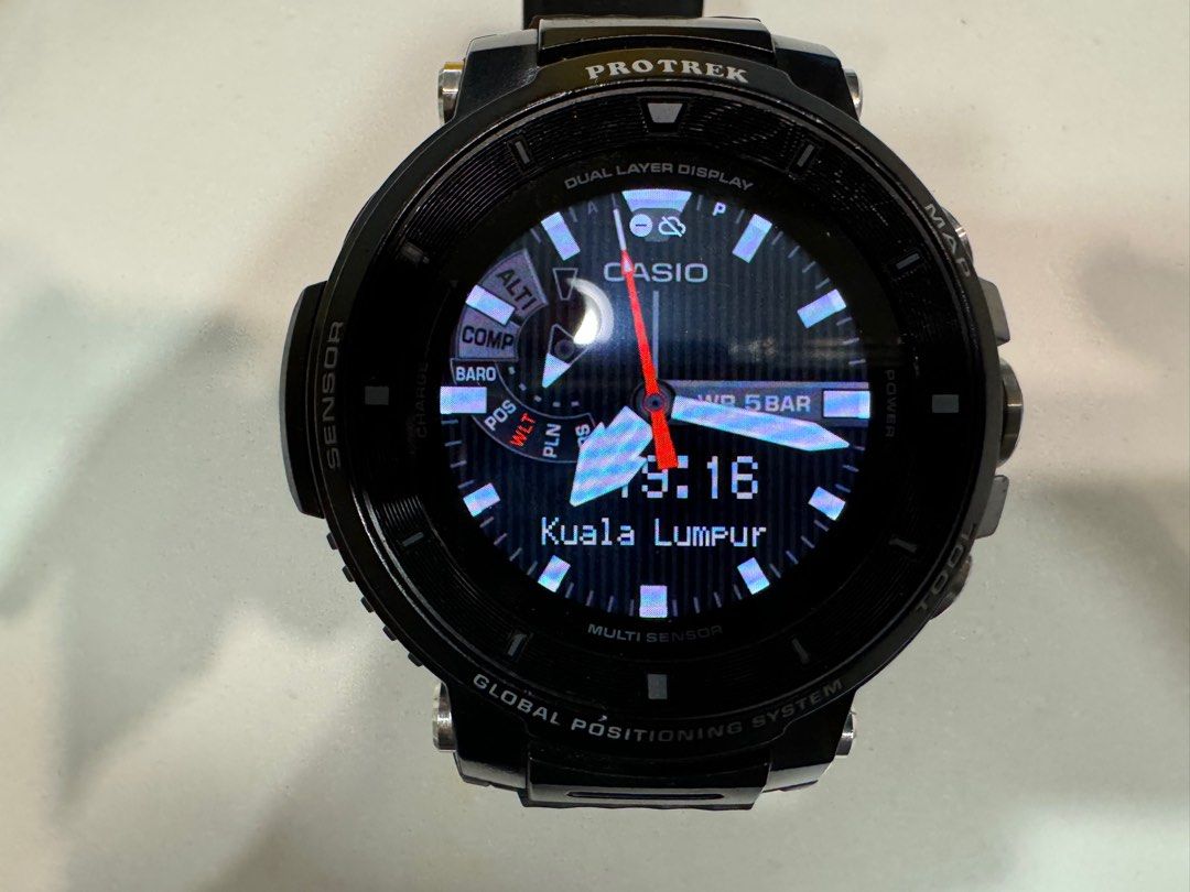 CASIO PROTREK WSD F30 Mobile Phones Gadgets Wearables Smart Watches on Carousell