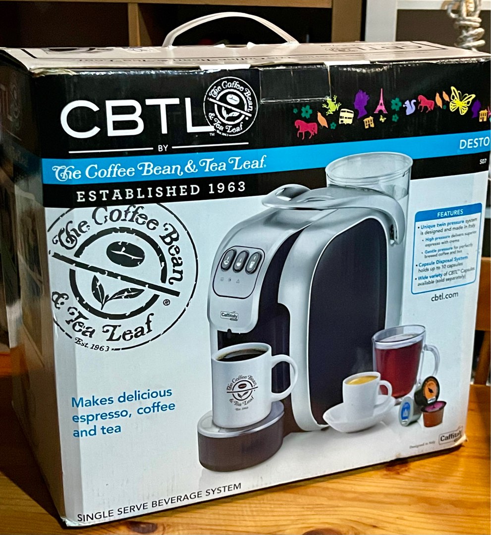 CBTL silver Coffee machine TV Home Appliances Kitchen Appliances Coffee Machines Makers on Carousell