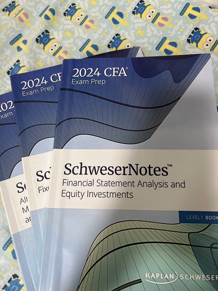 2024 CFA Exam Prep Schweser教材セット 書込無 2024 CFA Level 2