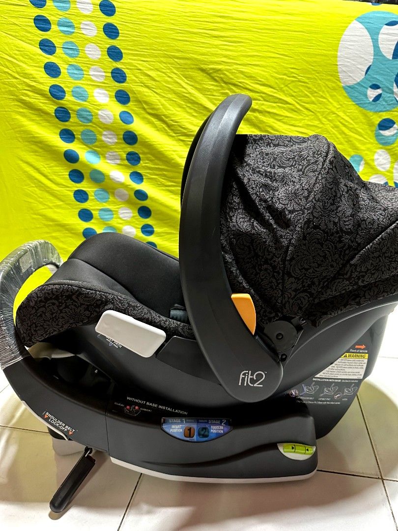 Chicco Fit2 Car Seat Fleur Orion Babies Kids Going Out Car Seats on Carousell