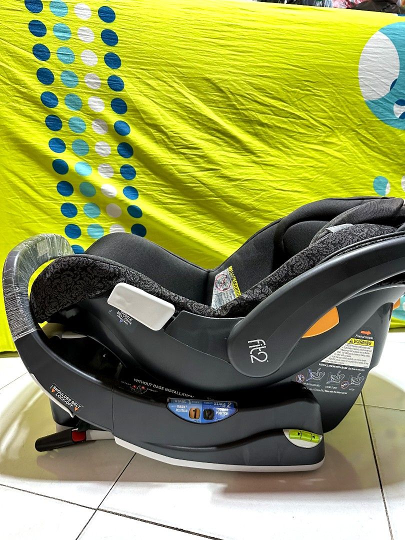 Chicco Fit2 Car Seat Fleur Orion Babies Kids Going Out Car Seats on Carousell