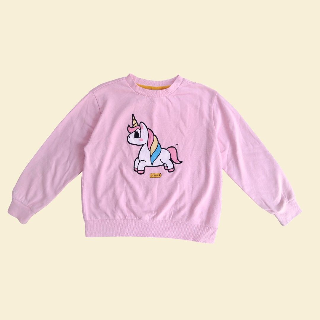 Cn sweater pancoat unicorn anak 8t, Bayi Anak, Baju Anak