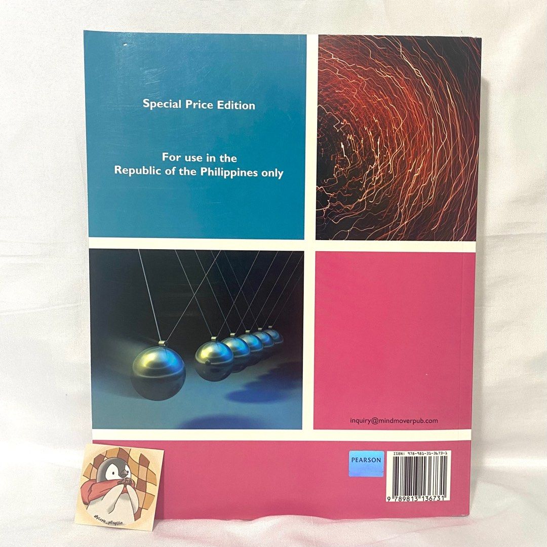 College Physics 11th Edition, Pearson (Category: Textbooks) located in Cavite. Submitted by applepiepenguin (Listing ID 1319411903, Image 2). Description: Authentic (new / never used), can give discount if bought with Chemistry book (from my listing) .