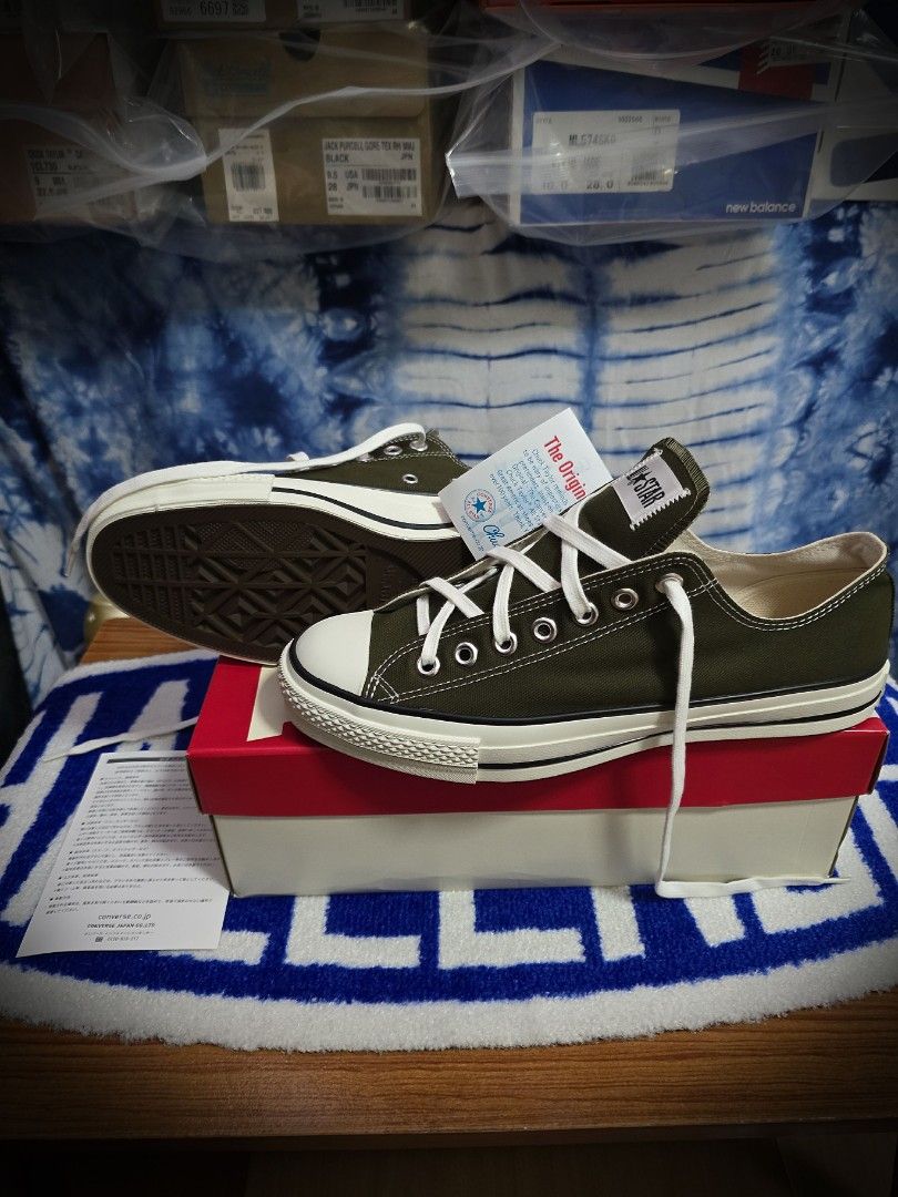 CONVERSE AS J OX KHAKI MADE IN JAPAN Men s Fashion Footwear Sneakers on Carousell