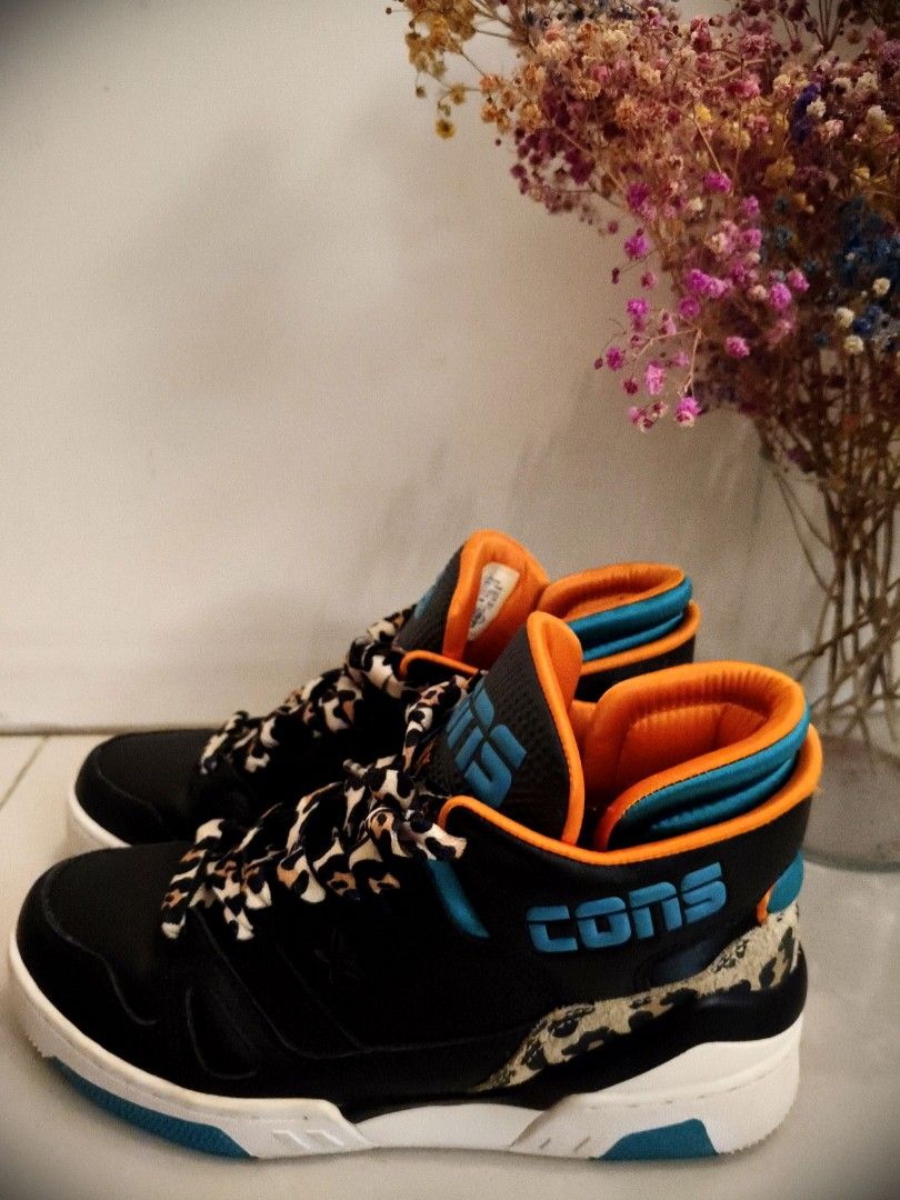 Converse Cons ERX 260 Just Don Animal Pack Black Hi top Teal SZ 10.5