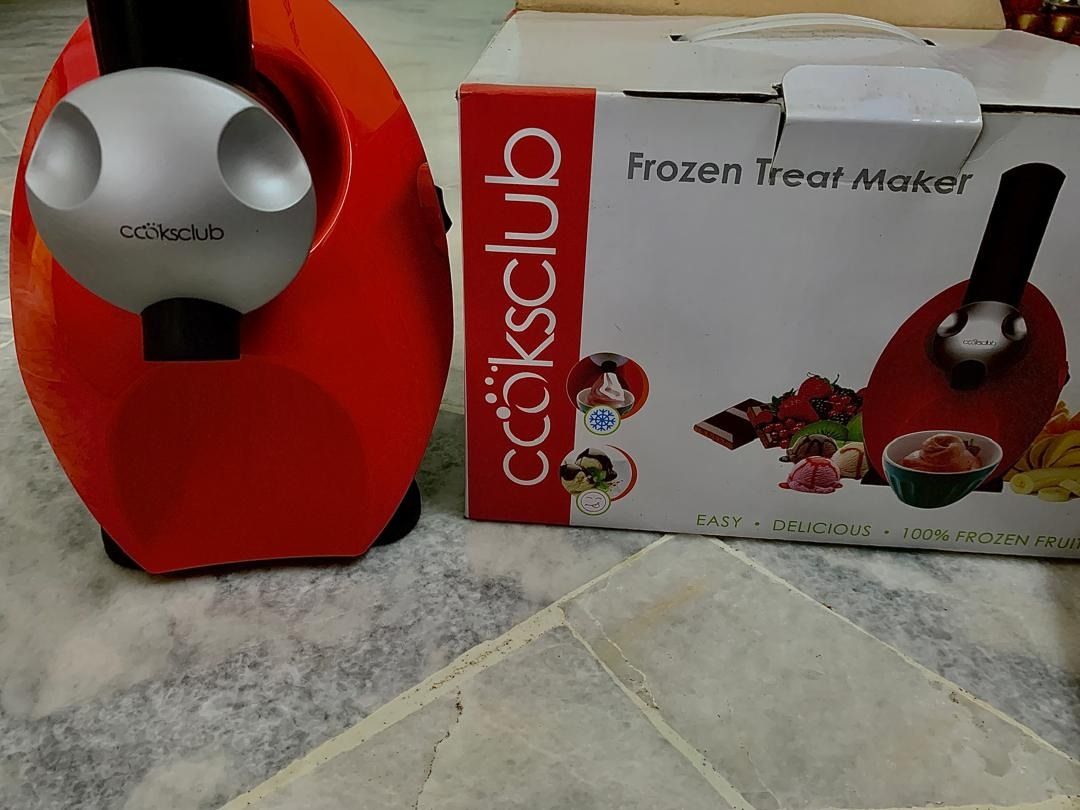 Cooksclub Frozen Treat Maker TV Home Appliances Kitchen Appliances Ice cream Makers on Carousell