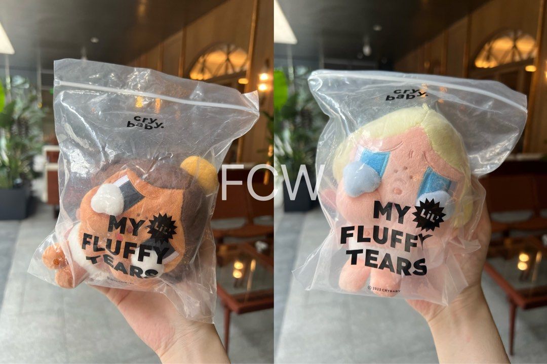 CRY BABY MY FLUFFY TEARS pop mart popmart 泡泡瑪特大公仔FIGURES 