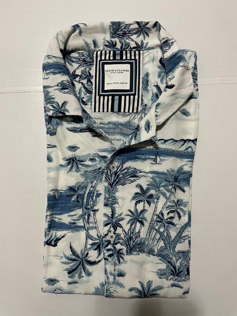Denim & Flower Men's Beach Polo (Category: Tshirts & Polo Shirts ) located in Davao. Submitted by walterwhite001 (Listing ID 1319401226, Image 1). Description: Dimes: 22.5x29.