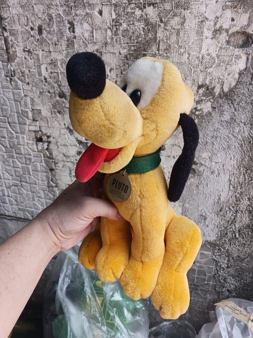 Disney Mickey mouse Pluto stuff toy (Category: Plushies & Soft Toys) located in Quezon City. Submitted by toys_r_here (Listing ID 1319346532, Image 1). Description: As is po haggle pwede Negotiable Pa check nlng ng condition sa pics What you see is what you get Shipping fee sa buyer PM ME FOR MORE QUESTIONS First to pay gets the item ship pwed Qc Roosevelt Starb.