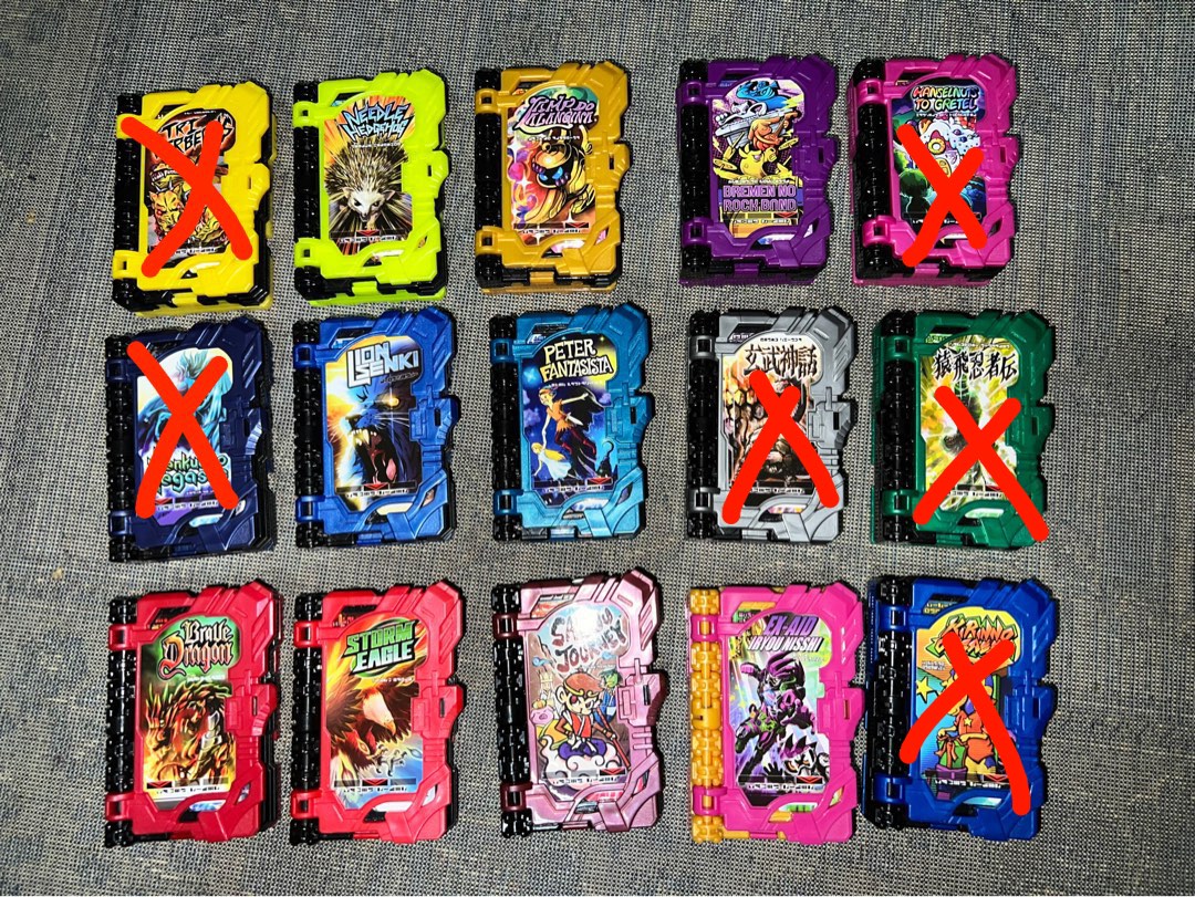 Set De 3 Wonder Ride Book GP05 Bandai Kamen Rider Saber - Neuf, Collection