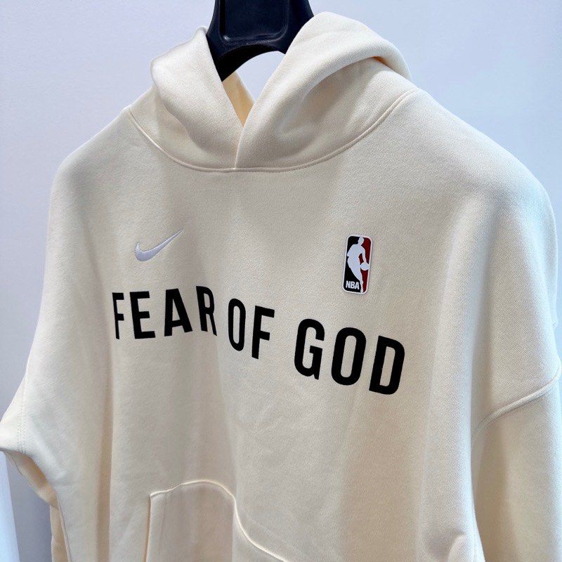 Fear of God x Nike Warm Up Hoodie, Men's Fashion, Tops & Sets