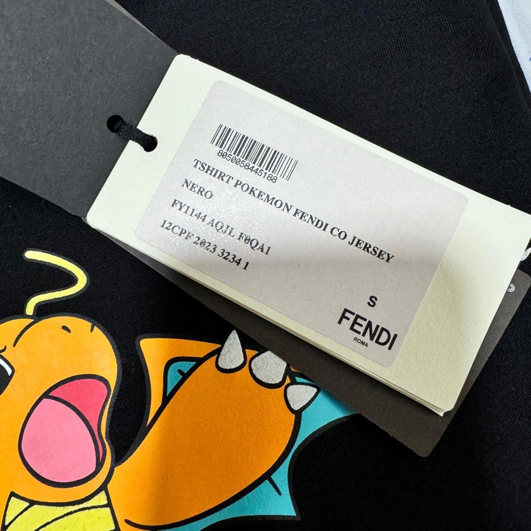 Fendi shirt tag online