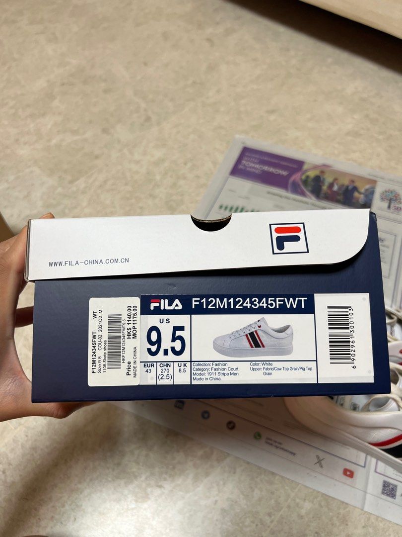 Fila 1911 Stripe Men Sneakers