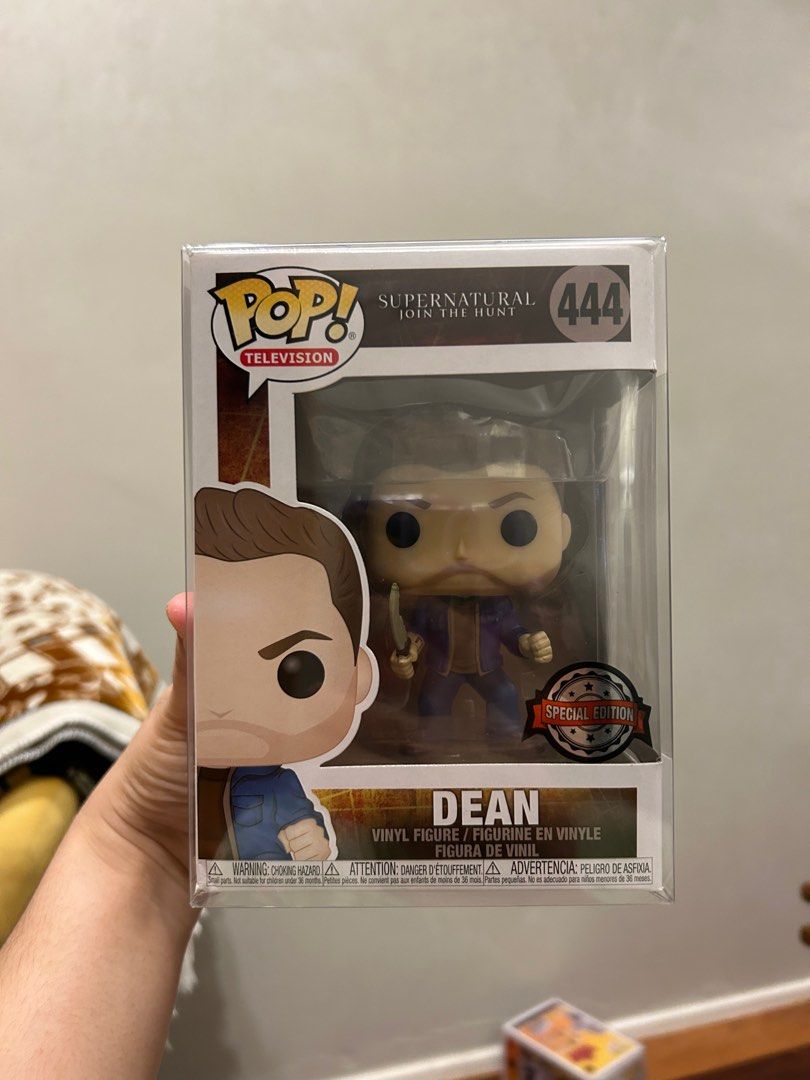 Funko Pop Television Supernatural Dean Winchester w Blade Hobbies Toys Toys Games on Carousell