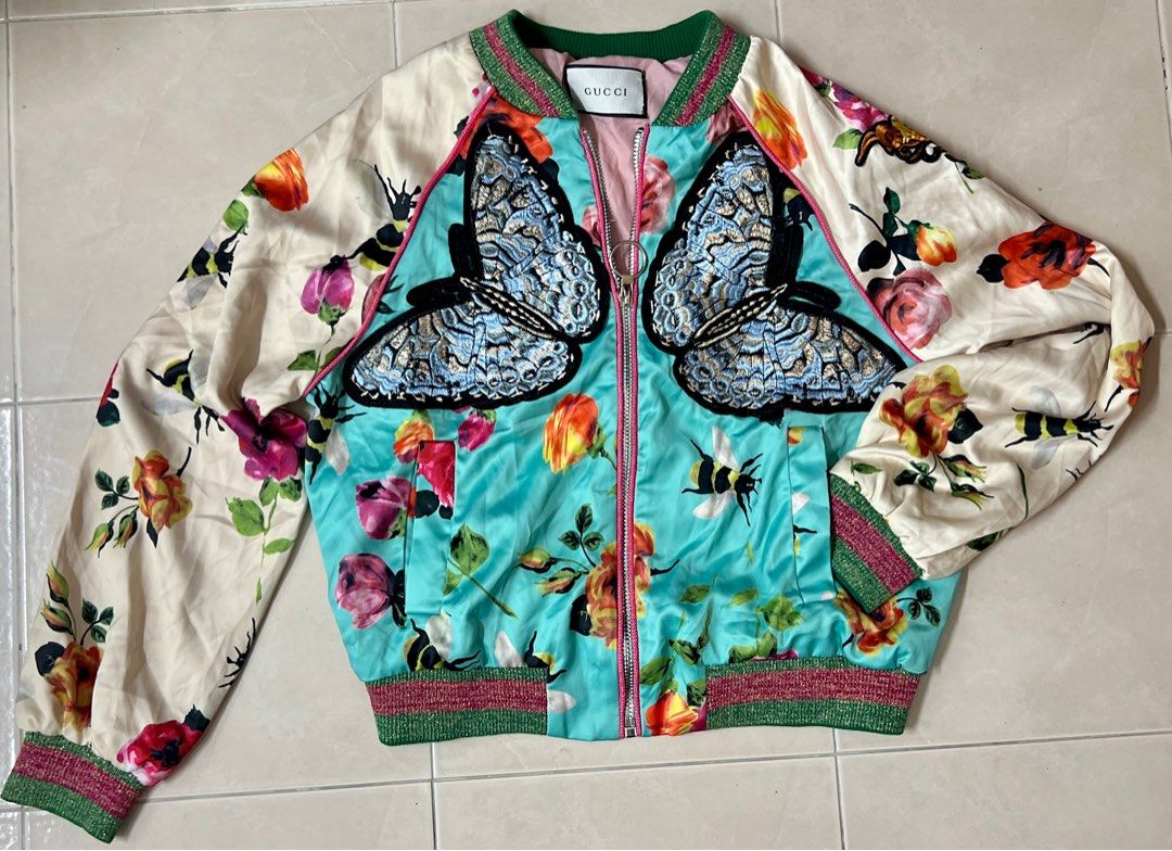 Gucci Butterfly Bee Jacket