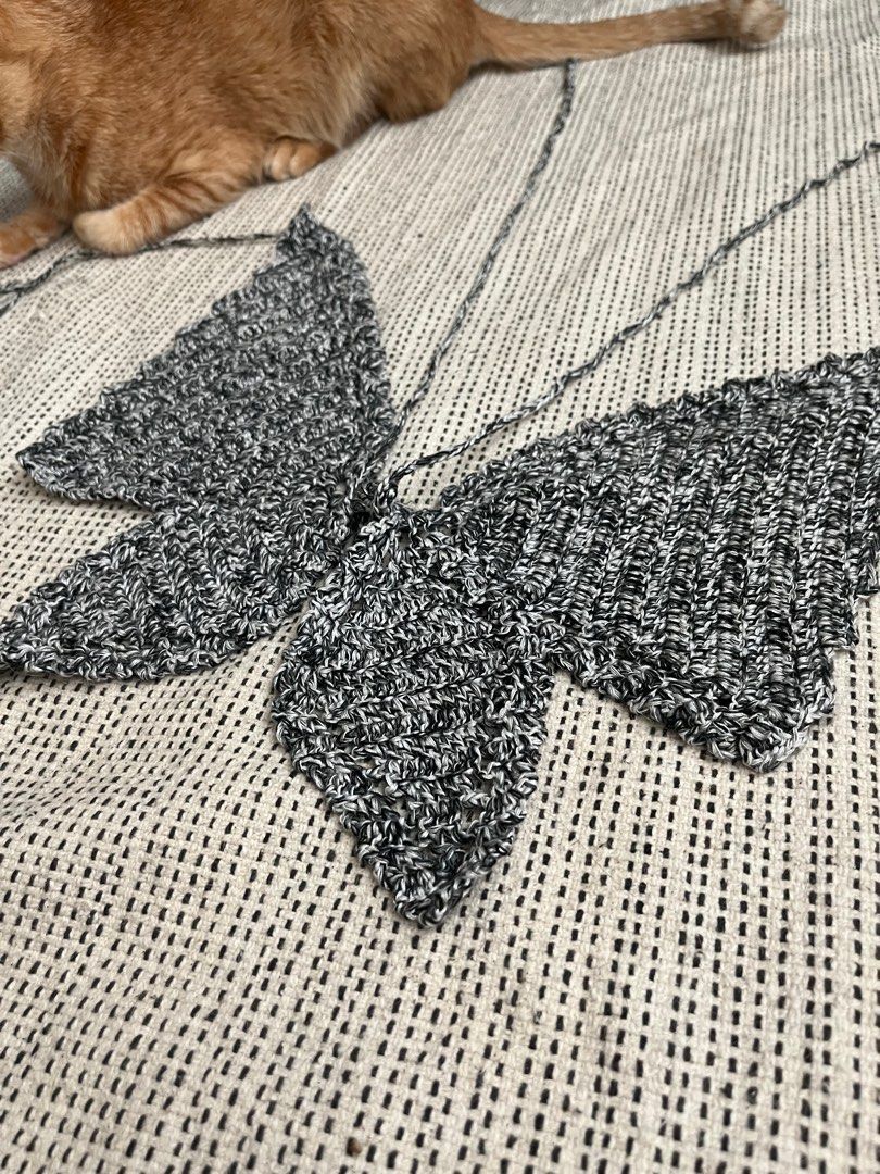 Handmade Crochet Butterfly Top Set with Shorts (Category: Sets or Coordinates) located in Las Pinas. Submitted by priniszelda (Listing ID 1319350113, Image 2). Description: My tita made me one too many butterfly sets. Last pic is me wearing one of the tops in a different color Fits S-M. Shorts are low to mid waist and adjustable. Suuuper flattering Fundraising for our foster cats @orangecathouseph ------------------------------ My sizes for your 
