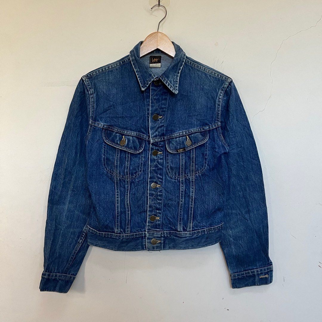 Jaket Lee vintage jeans jacket union made in usa