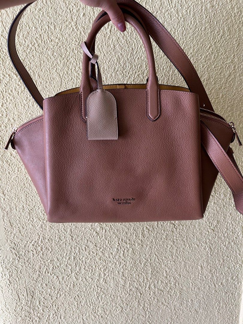 Kate Spade brown trapeze bag like Celine luggage bag