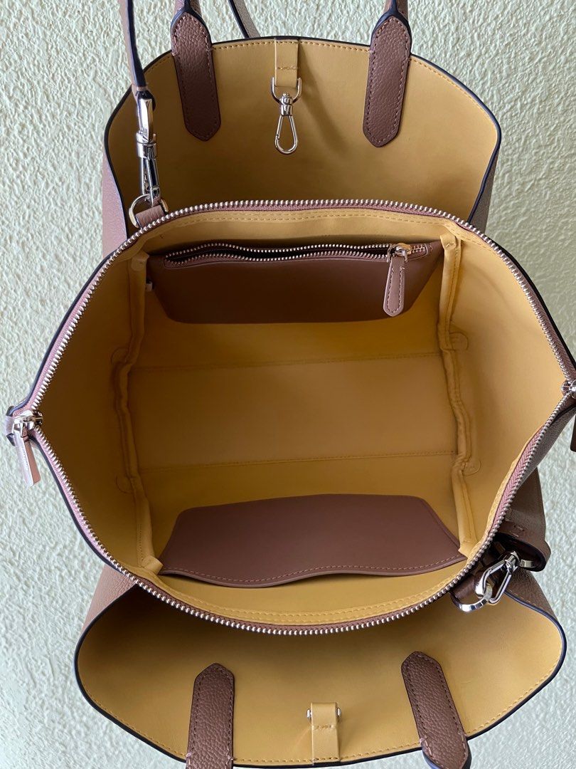 Kate Spade brown trapeze bag like Celine luggage bag