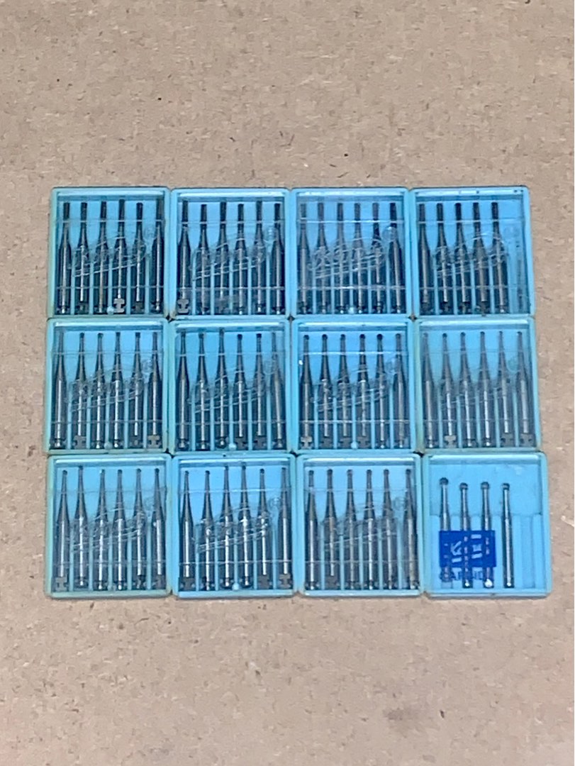 Komet Low Speed Bur Set 64pcs, Health & Nutrition, Medical Supplies