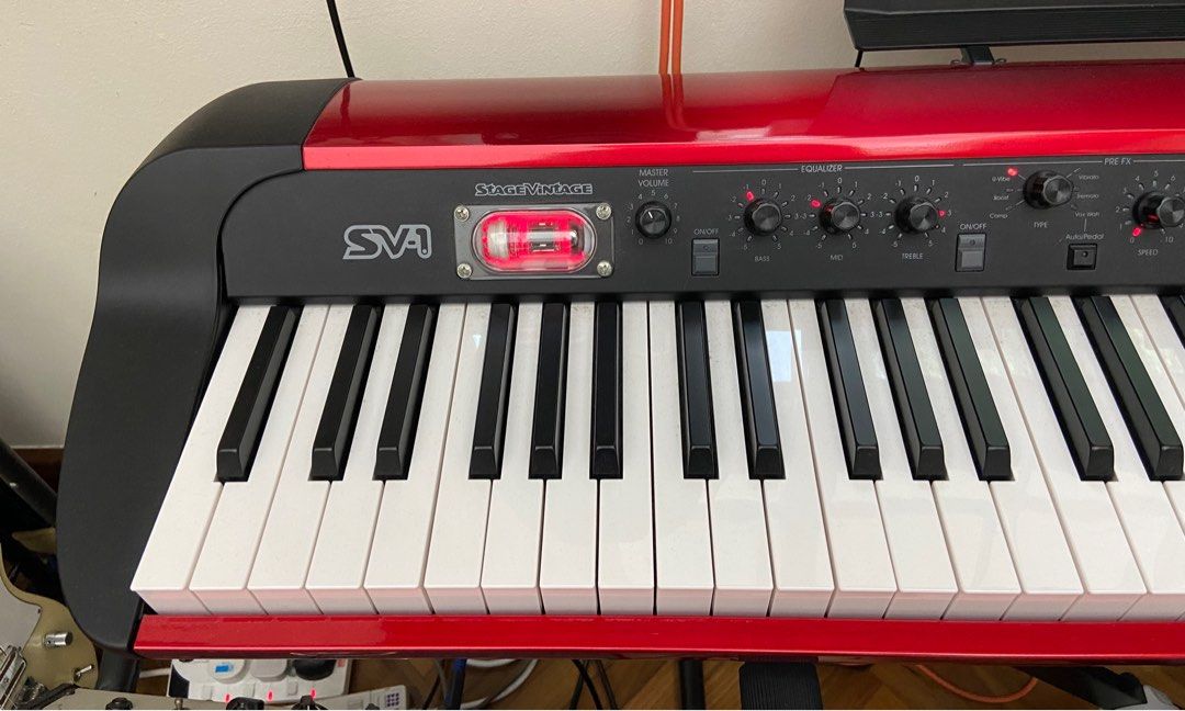 KORG SV1 88key Red（カパーリング）レア KORG SV1 88key Red（カパーリング）レア Korg SV-1 88 - Black