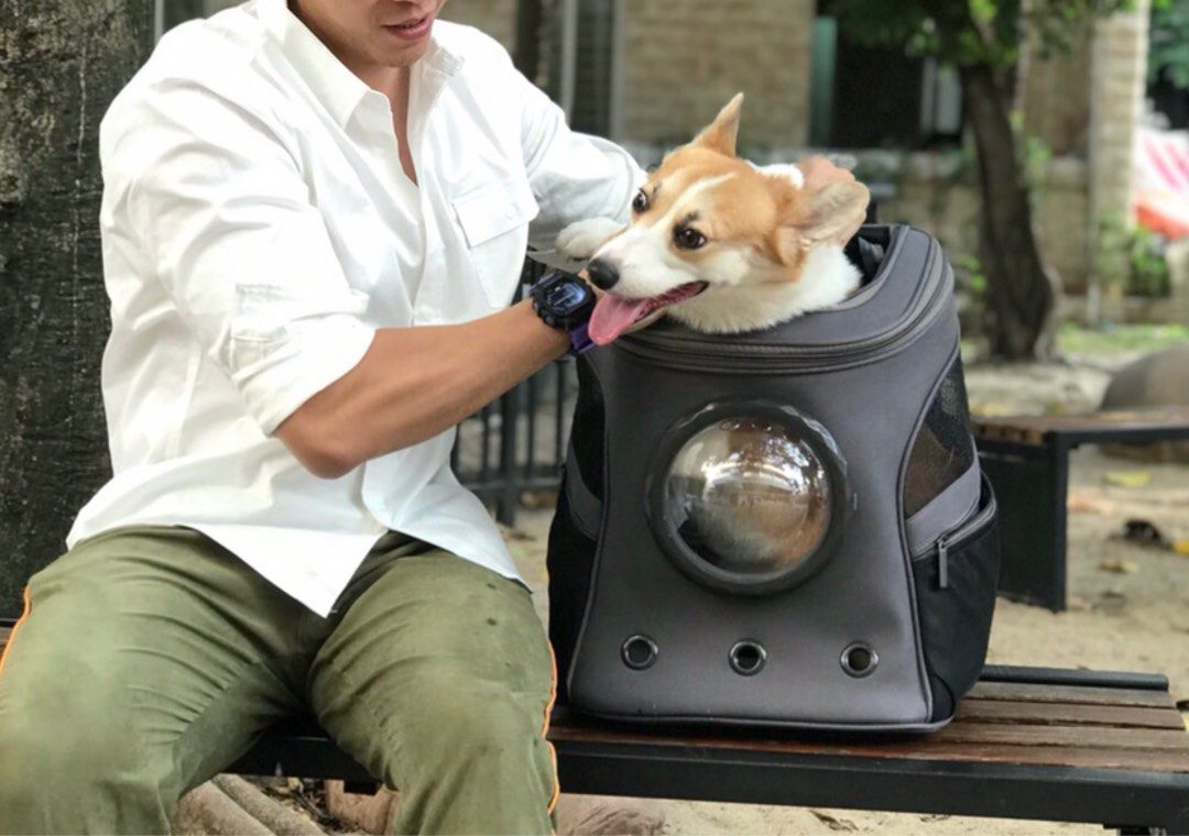 Large Cat Spaceship Travel Backpack Dog Carrier Shoulder Carry