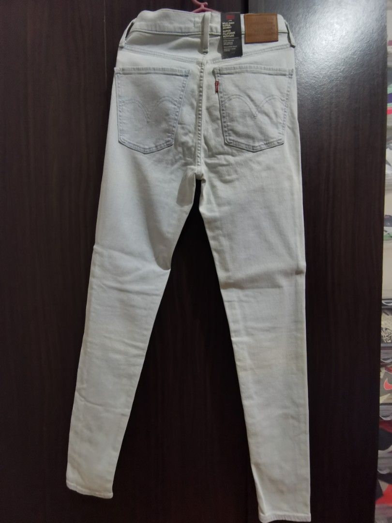Levi's Mile High Super Skinny (Category: Jeans) located in Manila. Submitted by marjll (Listing ID 1319382642, Image 2). Description: Brandnew with Tag Highwaist Skinny from Levi's Waist: 27inches Length: 30inches Denim Stretch MOP:BDO COURIER: LBC/GOGO EXPRESS.