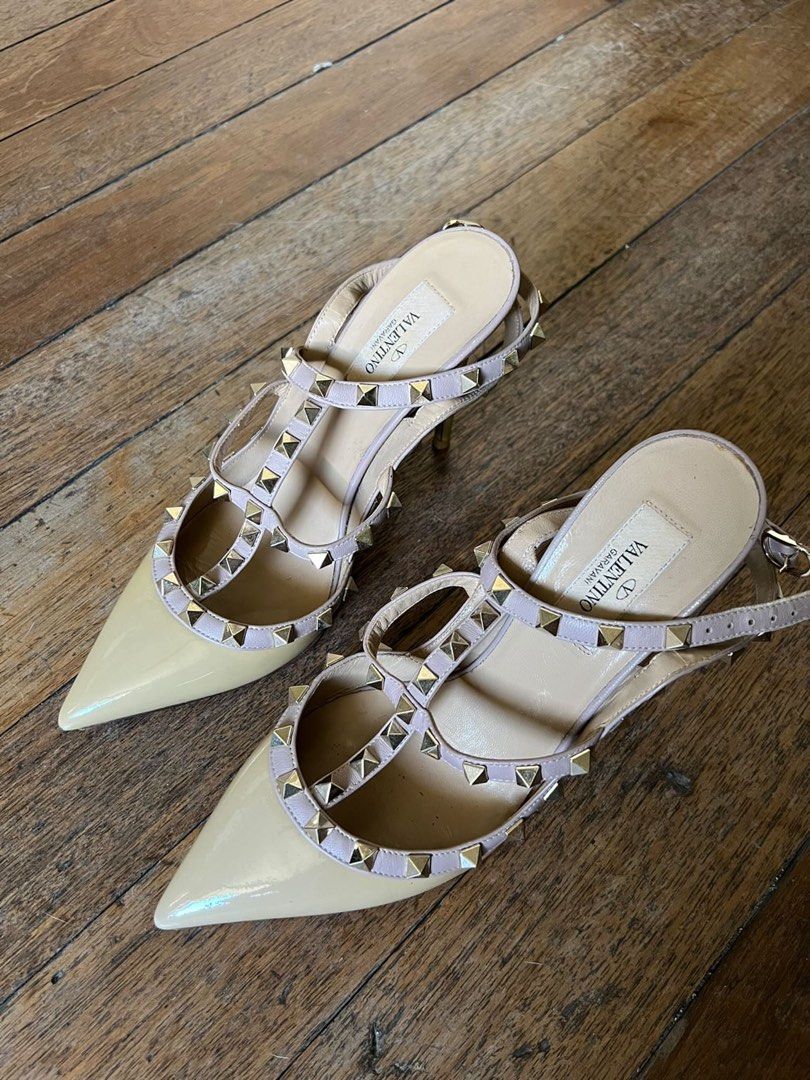 Used valentino rockstud shoes cheap