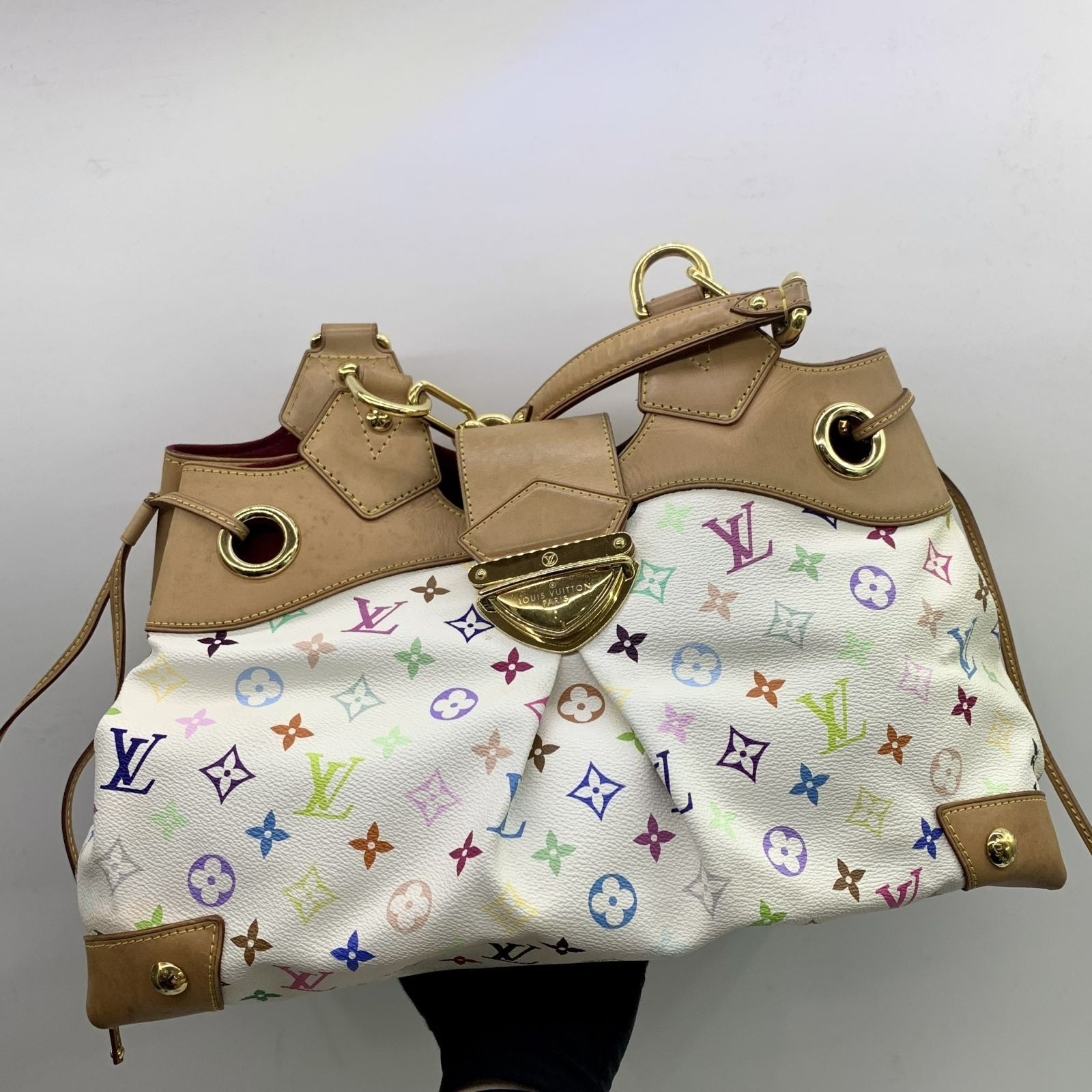 Louis vuitton colorful tote outlet