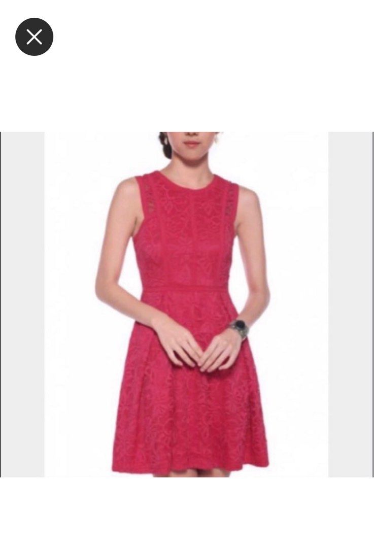 Lover red lace dress discount