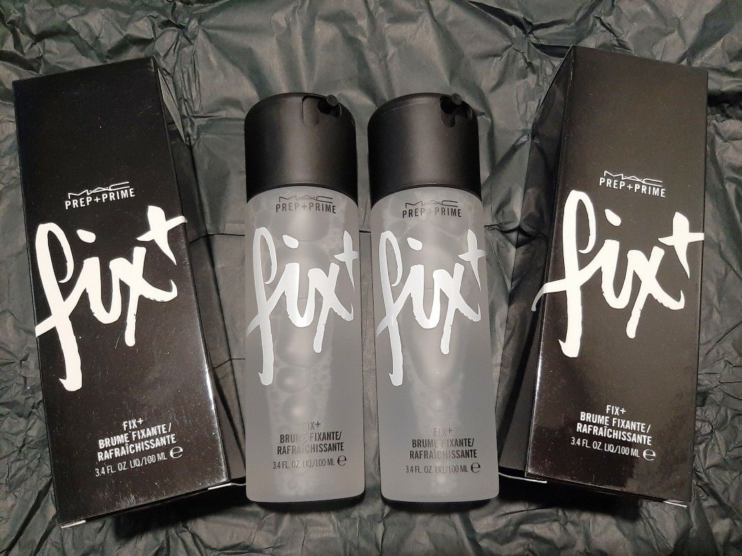 REPRICED Mac Prep + Prime Fix+ Original (Category: Makeup) located in Quezon City. Submitted by decluttering_helpmeee (Listing ID 1319343208, Image 1). Description: Original Variant. Full size 100ml. Brand new in box. 2023 batch. Retails for Php 1800. Other variants also available. Matte Coconut Price is slightly negotiable. Sf c/o buyer..