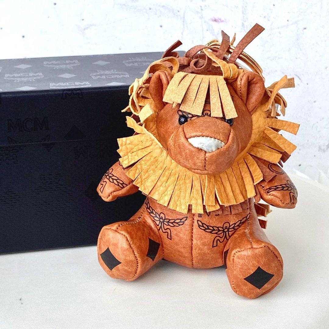 MCM Lion Bag Charm Hobbies Toys Toys Games on Carousell