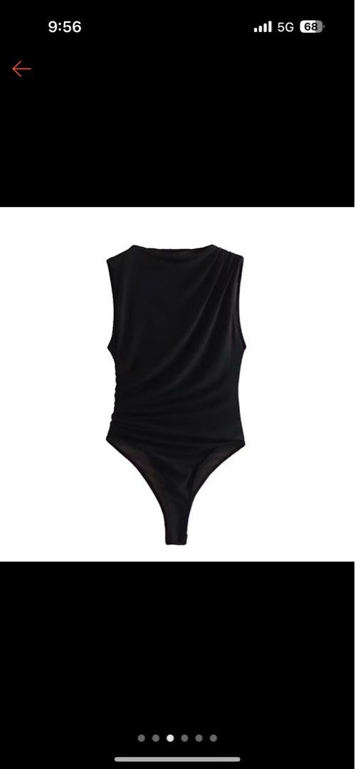 Mesh top (Category: Blouses) located in Taguig. Submitted by roandeclutter (Listing ID 1319473343, Image 1). Description: Never worn, just tried on. Bought this for an event but went with a different outfit. Fits small to medium. Best fits small..