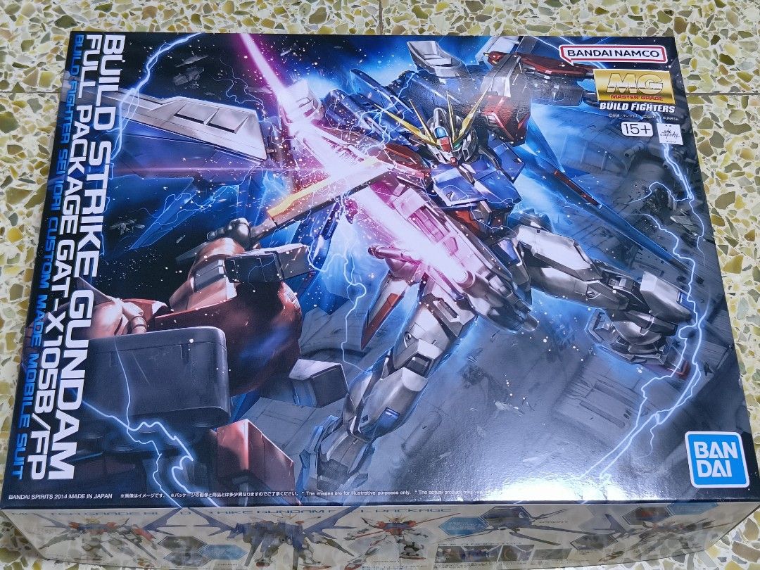 Mg build strike gundam創建突擊高達模型1/100, 興趣及遊戲, 玩具& 遊戲類- Carousell