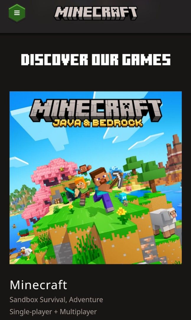 Minecraft Java & Bedrock PC Purchase, Video Gaming, Video Games, Others ...