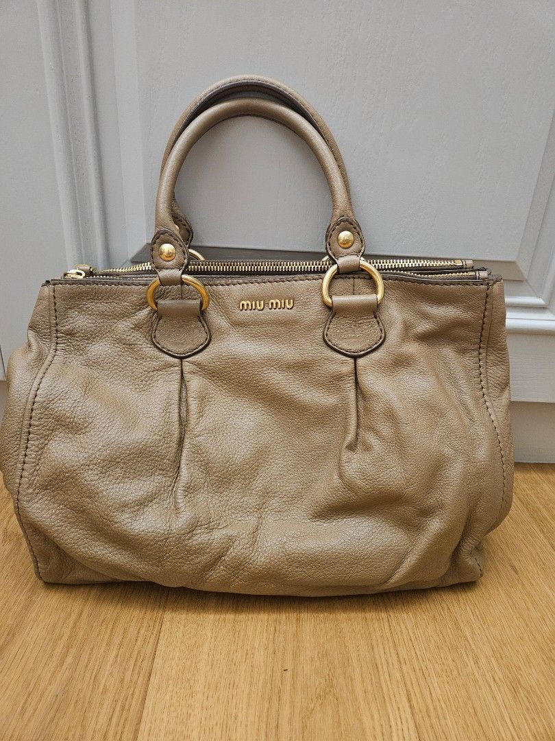Miu miu beige bag cheap